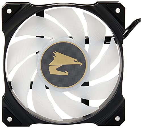 Gigabyte VENTILATEUR AORUS 120 ARGB, GP-AR120RFAN, black von Gigabyte