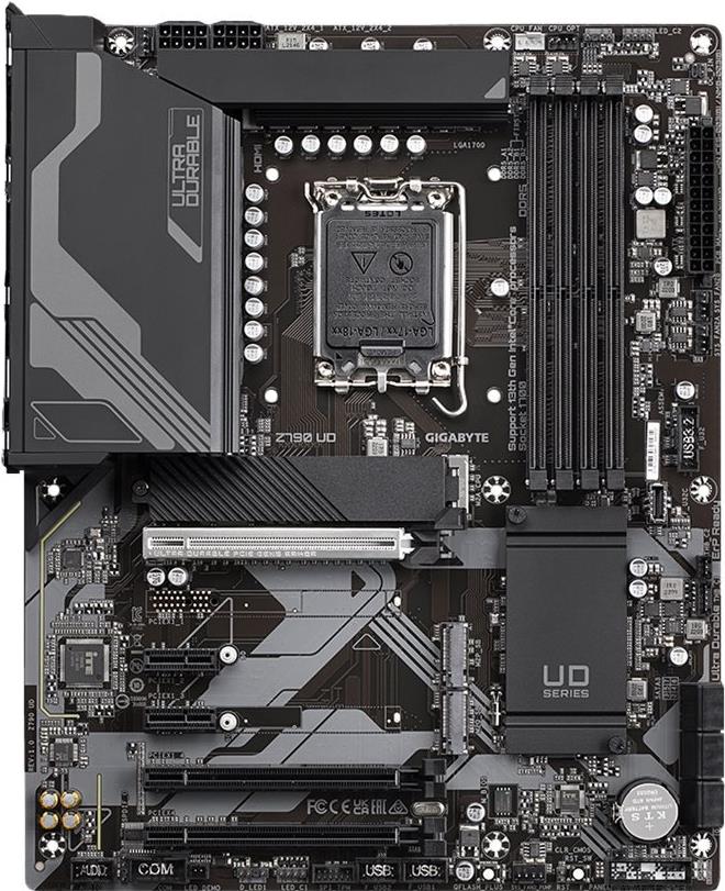 Gigabyte Z790 D - 1,0 - Motherboard - ATX - LGA1700-Sockel - Z790 Chipsatz - USB 3,2 Gen 1, USB-C 3,2 Gen2, USB-C 3,2 Gen 1, USB 3,2 Gen 2 - 2,5 Gigabit LAN - Onboard-Grafik (CPU erforderlich) - HD Audio (8-Kanal) (Z790 D) von Gigabyte