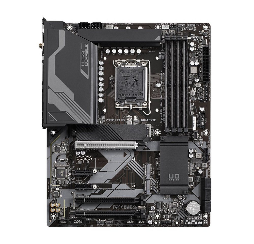 Gigabyte Z790 UD AX (REV, 1,0) Motherboard Intel Z790 LGA 1700 ATX Mainboard von Gigabyte