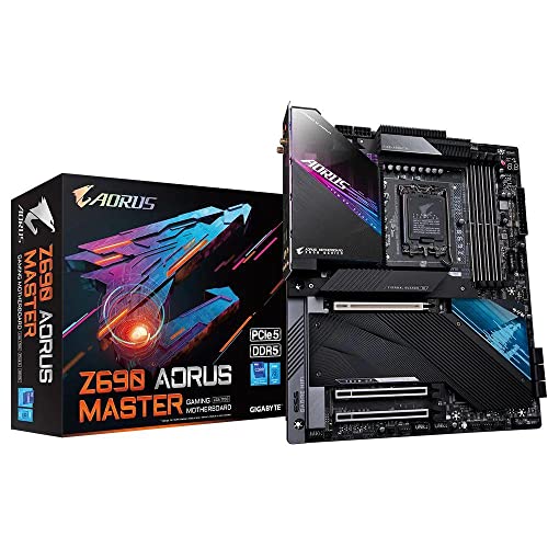 HAUPTPLATINE GIGABYTE Z690 AORUS MASTER 1700 ATX 4 X DDR5 von Gigabyte