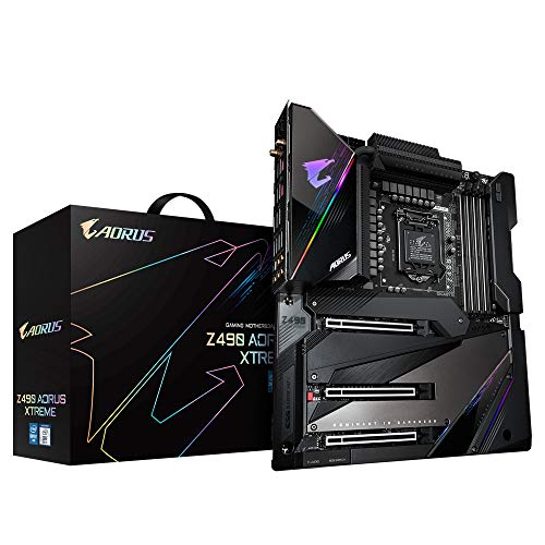 Karte Mere Gigabyte Z490 AORUS Xtreme, Schwarz von Gigabyte