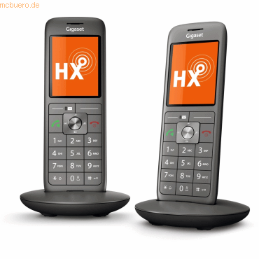 Gigaset Communications Gigaset Mobilteil CL660HX Duo anthrazit (inkl. Gigaset Communications Gigaset Mobilteil CL660HX Duo anthrazit (inkl. von Gigaset Communications