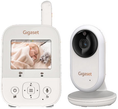 Baby 300 Video-Babyphone cream white/warm grey von Gigaset