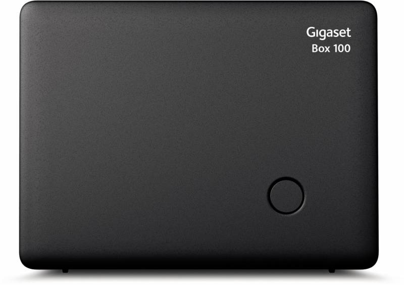 Box 100 DECT Solo-Basisstation schwarz von Gigaset