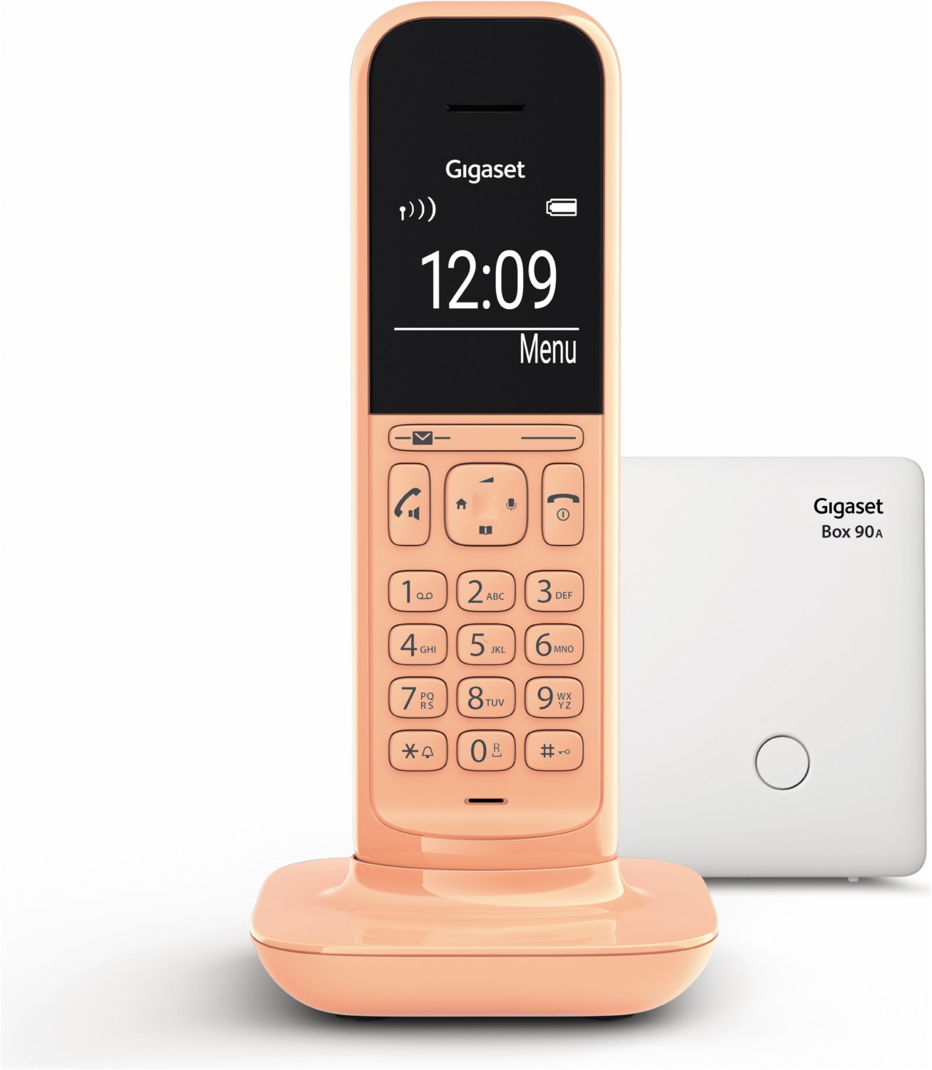 CL390A Schnurlostelefon mit Anrufbeantworter cantaloupe von Gigaset