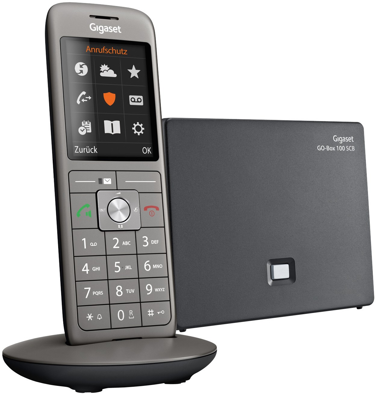 CL690A SCB Schnurloses IP-Telefon anthrazit von Gigaset