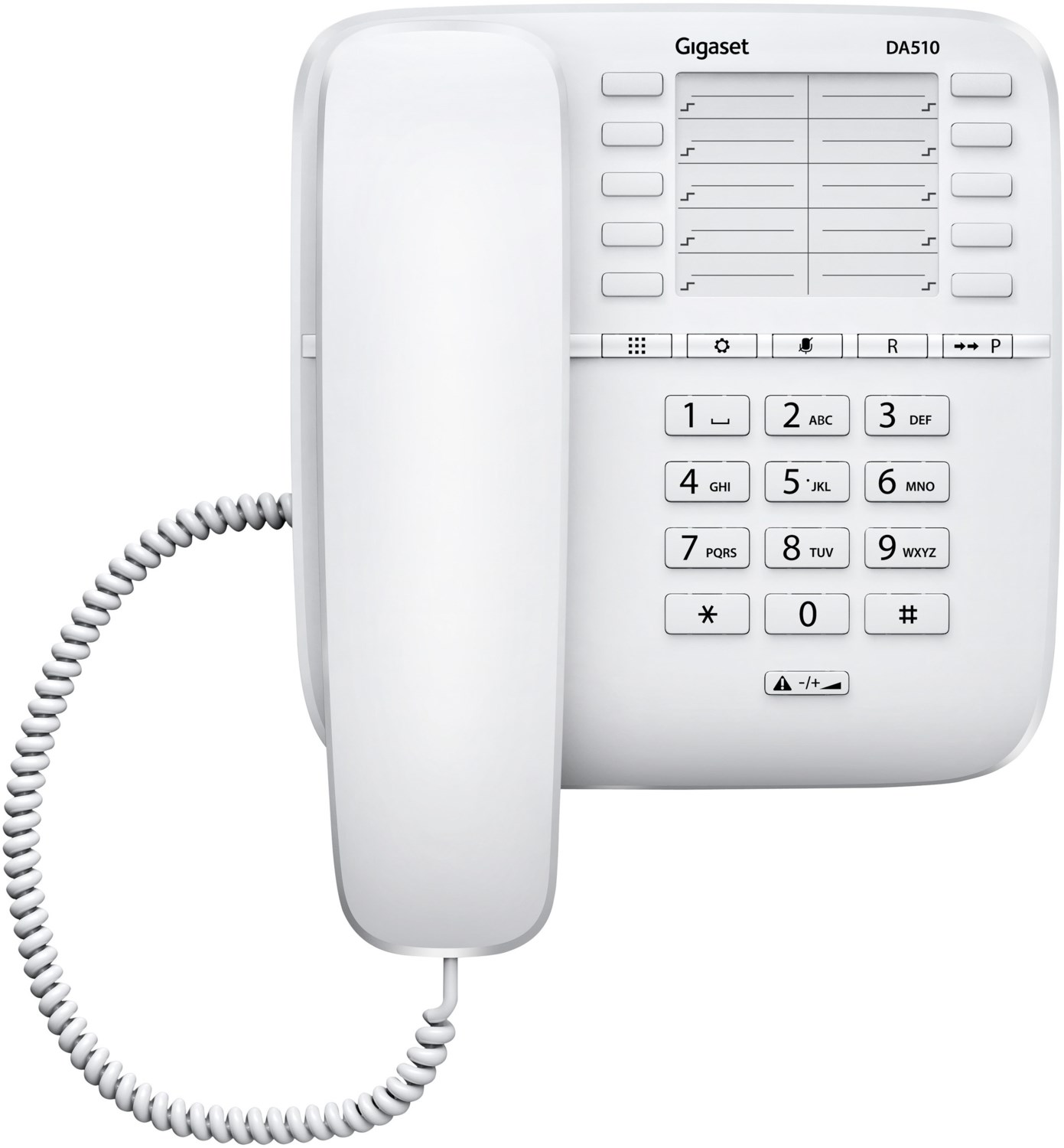 DA 510 Schnurgebundenes Telefon weiß DA 510 Schnurgebundenes Telefon weiß von Gigaset