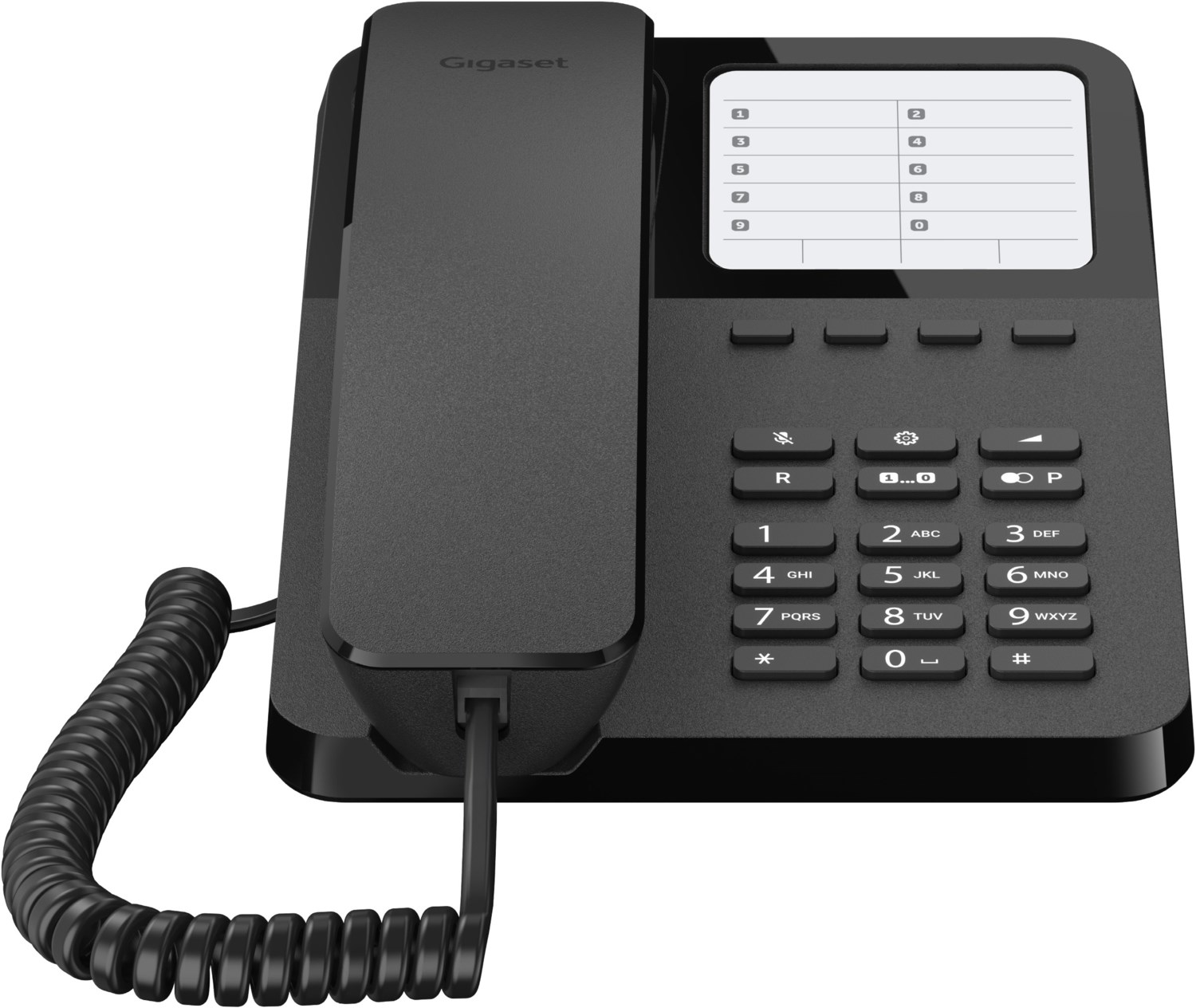 DESK 400 Schnurgebundenes Telefon schwarz DESK 400 Schnurgebundenes Telefon schwarz von Gigaset