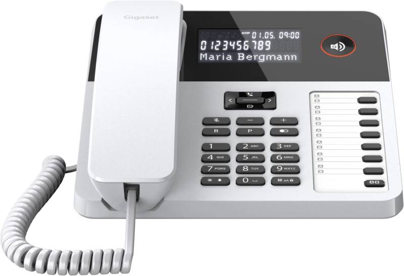 DESK 600 Schnurgebundenes Telefon weiß von Gigaset