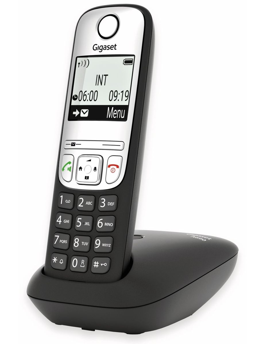 GIGASET DECT-Telefon A690, schwarz von Gigaset
