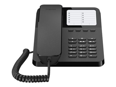 GIGASET DESK 400 schwarz schnurgebundene GIGASET DESK 400 schwarz schnurgebundene von Gigaset