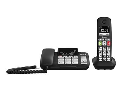 GIGASET DL780 Plus schwarz GIGASET DL780 Plus schwarz von Gigaset