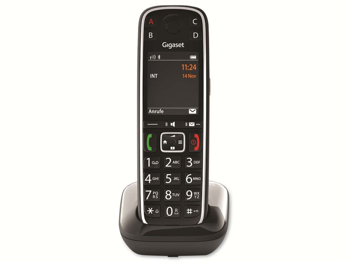 GIGASET Telefon E720, schwarz GIGASET Telefon E720, schwarz von Gigaset