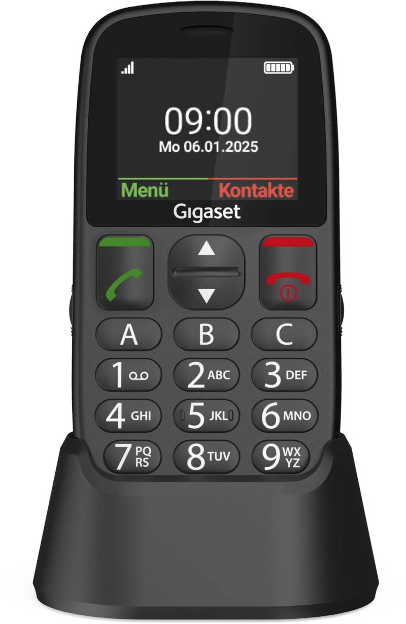 GL395 Seniorenhandy schwarz GL395 Seniorenhandy schwarz von Gigaset