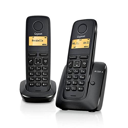 Gigaset A170 Duo, Schnurgebunden, Festnetztelefon, Schwarz Gigaset A170 Duo, Schnurgebunden, Festnetztelefon, Schwarz von Gigaset