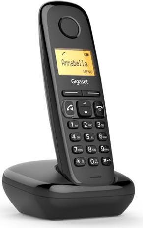 Gigaset A270A - Schnurlostelefon - Anrufbeantworter mit Rufnummernanzeige - DECTGAP - Schwarz von Gigaset
