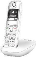 Gigaset AE690 - Analoges/DECT-Telefon - Kabelloses Mobilteil - Freisprecheinrichtung - 100 Eintragungen - Anrufer-Identifikation - Weiß (S30852-H2810-B132) von Gigaset