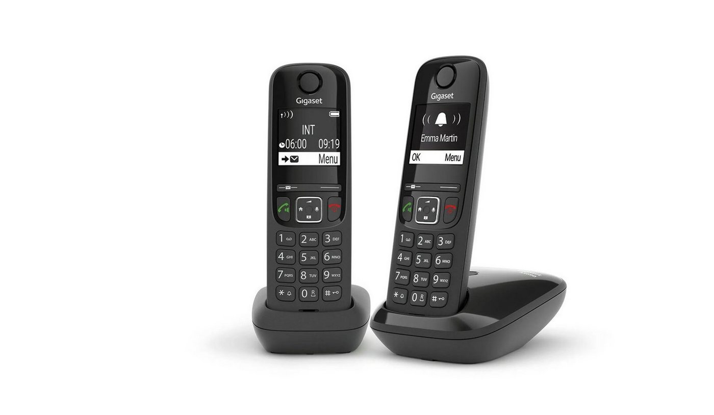 Gigaset AS690 Duo DECT Cordless Phone Festnetztelefon von Gigaset
