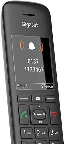 Gigaset C570 HX int., schwarz Gigaset DECT-Basen  DECT/GAP-Basen anderer Hersteller  DECT-Router mit CAT-iq ab 2.0 Protokoll (z. B. Telekom Speedport, o2 HomeBox, TP-LINK)  AVM FRITZ!Box-Router mit intergriertem DECT (S30852-H2861-R101) von Gigaset