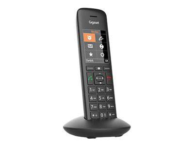 Gigaset C570 HX schwarz int. Mobilteil + Ladeschale von Gigaset