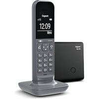 Gigaset CL390 schnurloses Festnetztelefon (analog), dark grey S30852-H2902-B103 von Gigaset