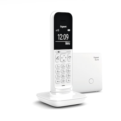 Gigaset CL390 schnurloses Festnetztelefon (analog), white S30852-H2902-B102 von Gigaset