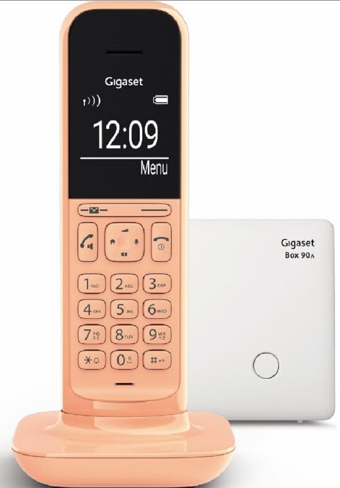 Gigaset CL390A Cantaloupe Schnurloses DECT-Telefon von Gigaset