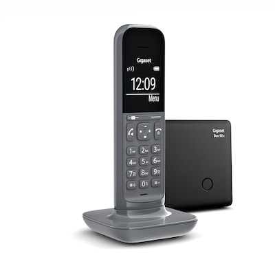 Gigaset CL390A schnurloses Festnetztelefon mit AB dark grey S30852-H2922-B103 von Gigaset