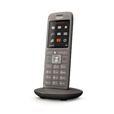 Gigaset CL660HX Universal Mobilteil DECT/-CAT-iq fähig schwarz/anthrazit von Gigaset