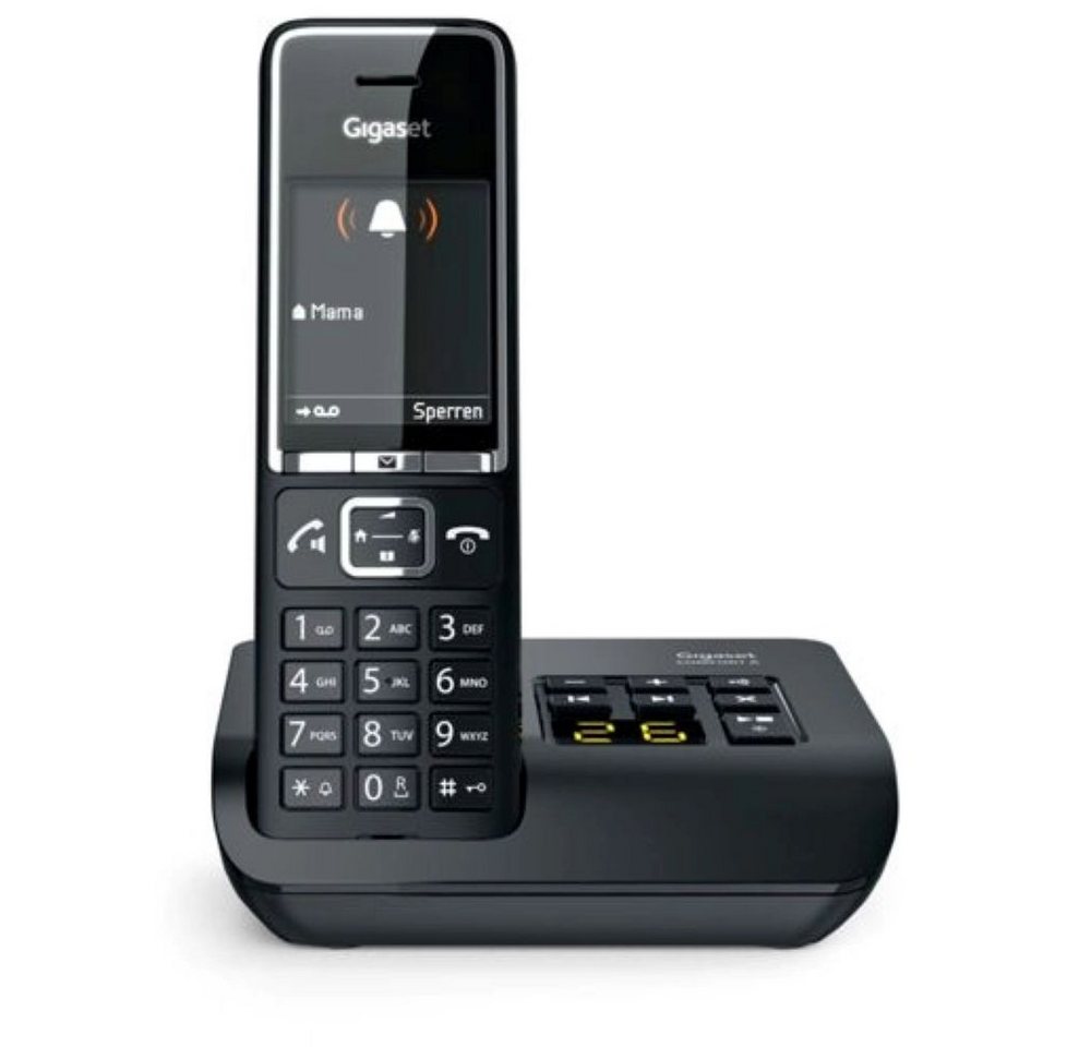 Gigaset Comfort 550A - Festnetztelefon - schwarz Festnetztelefon Gigaset Comfort 550A - Festnetztelefon - schwarz Festnetztelefon von Gigaset