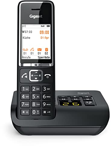 Gigaset Comfort 550A schwarz/Chrom von Gigaset