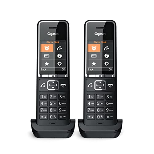 Gigaset Comfort 550HX Duo, Schwarz/Chrom von Gigaset