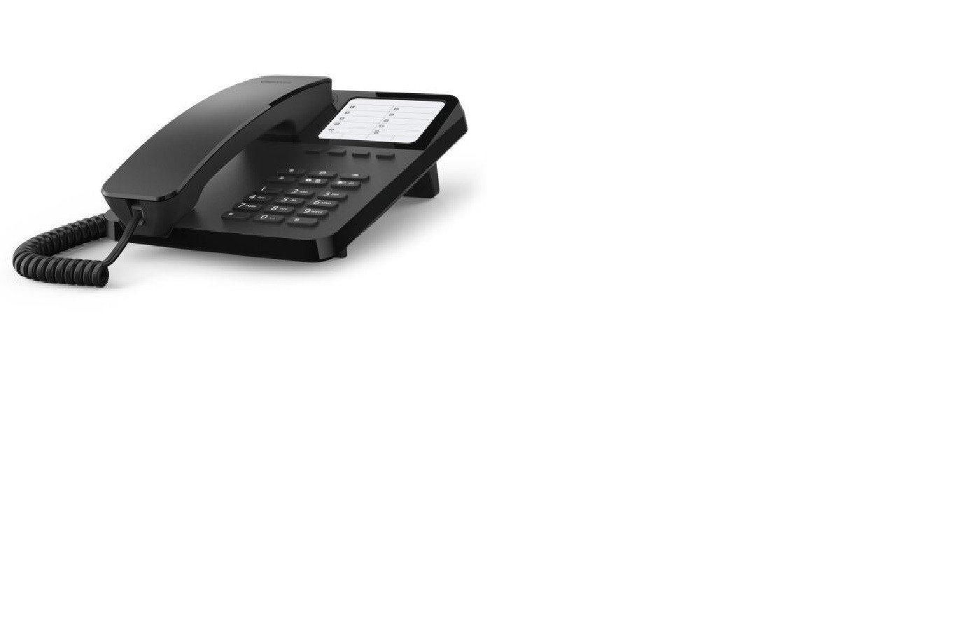 Gigaset DESK 400 Schwarz Schnurloses DECT-Telefon Gigaset DESK 400 Schwarz Schnurloses DECT-Telefon von Gigaset