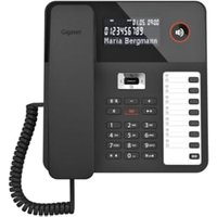 Gigaset Desk 800A schnurgebundenes Festnetztelefon schwarz, Anrufbeantworter von Gigaset