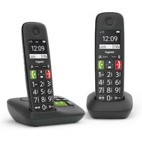 Gigaset E290A Duo Großtastentelefon schwarz Gigaset E290A Duo Großtastentelefon schwarz von Gigaset