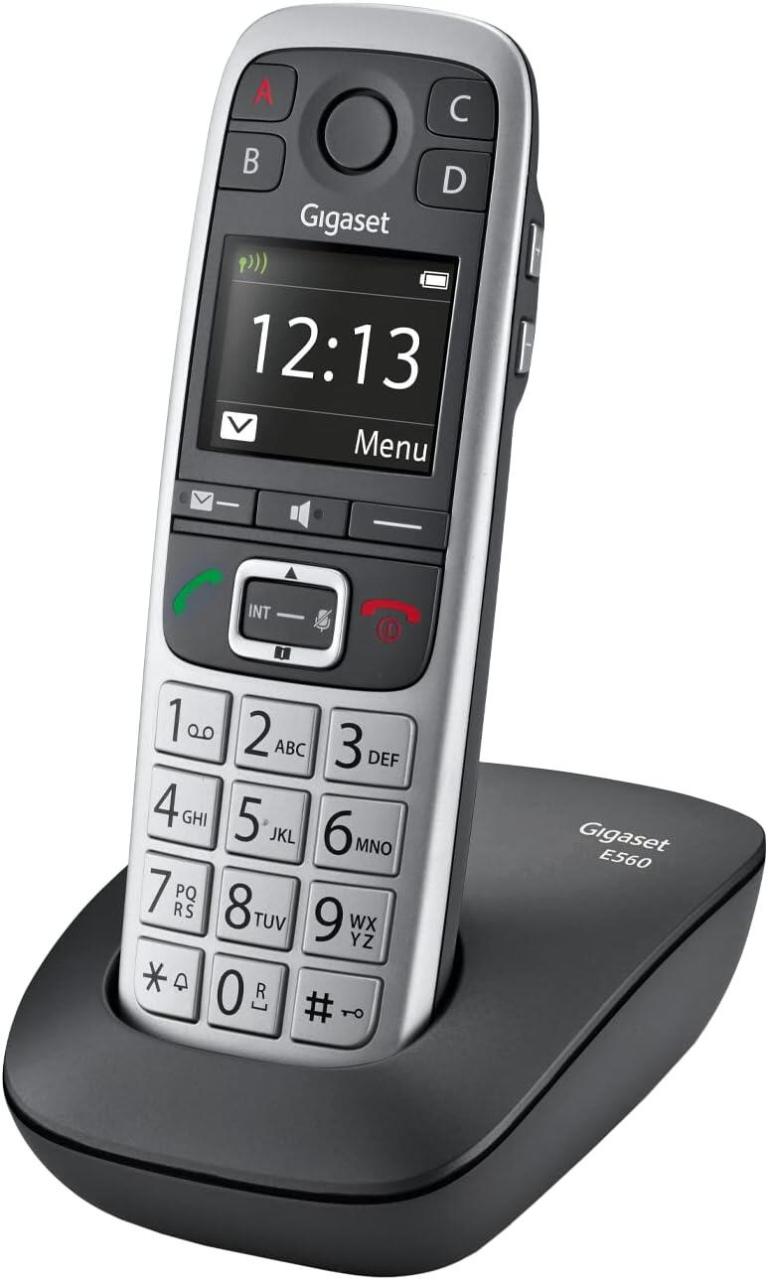 Gigaset E560 - Schnurlostelefon mit Rufnummernanzeige Gigaset E560 - Schnurlostelefon mit Rufnummernanzeige von Gigaset