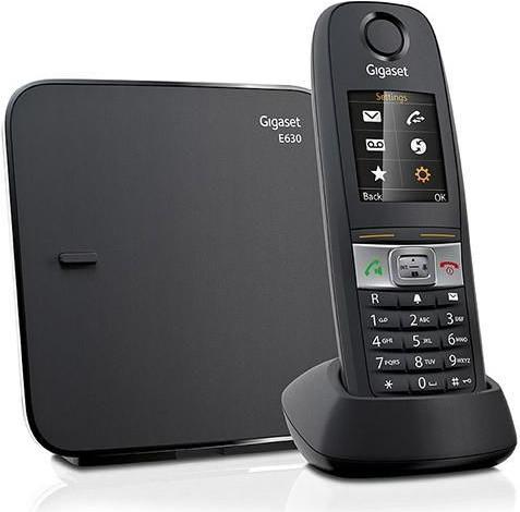 Gigaset E630 - Schnurlostelefon mit Rufnummernanzeige - DECTGAP - Schwarz Gigaset E630 - Schnurlostelefon mit Rufnummernanzeige - DECTGAP - Schwarz von Gigaset