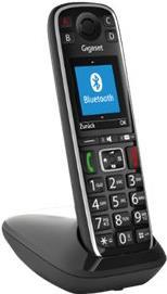 Gigaset E720 - Schnurlostelefon mit Rufnummernanzeige - ECO DECTGAP - Schwarz Gigaset E720 - Schnurlostelefon mit Rufnummernanzeige - ECO DECTGAP - Schwarz von Gigaset