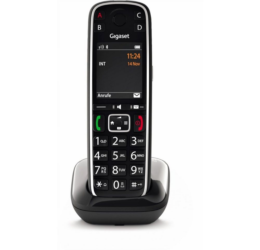 Gigaset E720 Schnurlostelefon schwarz Festnetztelefon Gigaset E720 Schnurlostelefon schwarz Festnetztelefon von Gigaset