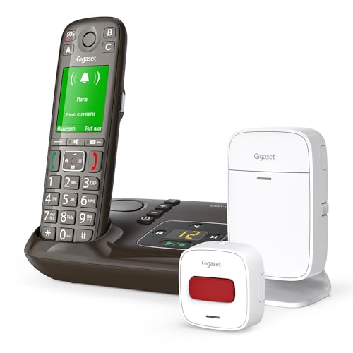 Gigaset Easy Care 600A - intelligentes Assistenzsystem für Senioren - Notruf-System mit Bewegungsmelder, Notrufknopf und Festnetztelefon mit SOS-Ruf - Gigaset Easy Care 600A für altersgerechtes Leben Gigaset Easy Care 600A - intelligentes Assistenzsystem für Senioren - Notruf-System mit Bewegungsmelder, Notrufknopf und Festnetztelefon mit SOS-Ruf - Gigaset Easy Care 600A für altersgerechtes Leben von Gigaset