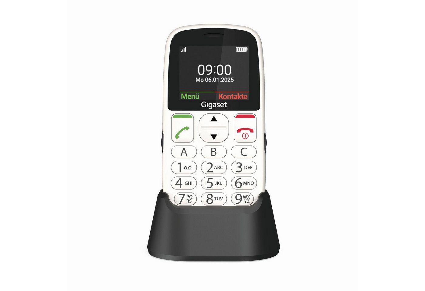Gigaset GL395 2G-Mobiltelefon Handy (5,60 cm/2,20 Zoll, 0,3 MP Kamera) von Gigaset