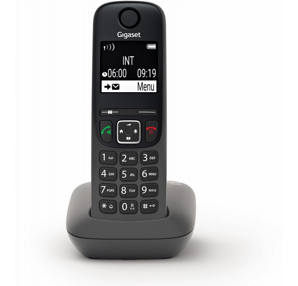Gigaset Gigaset AE690 schnurlostelefon anthrazit für Zuhause. Schnurloses DECT-Telefon Gigaset Gigaset AE690 schnurlostelefon anthrazit für Zuhause. Schnurloses DECT-Telefon von Gigaset