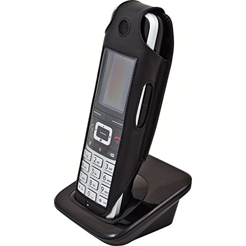 Gigaset Ledertasche mit abnehmbarem Drehgürtelclip für das S650H / S850H und Unify S5 Gigaset Ledertasche mit abnehmbarem Drehgürtelclip für das S650H / S850H und Unify S5 von Gigaset