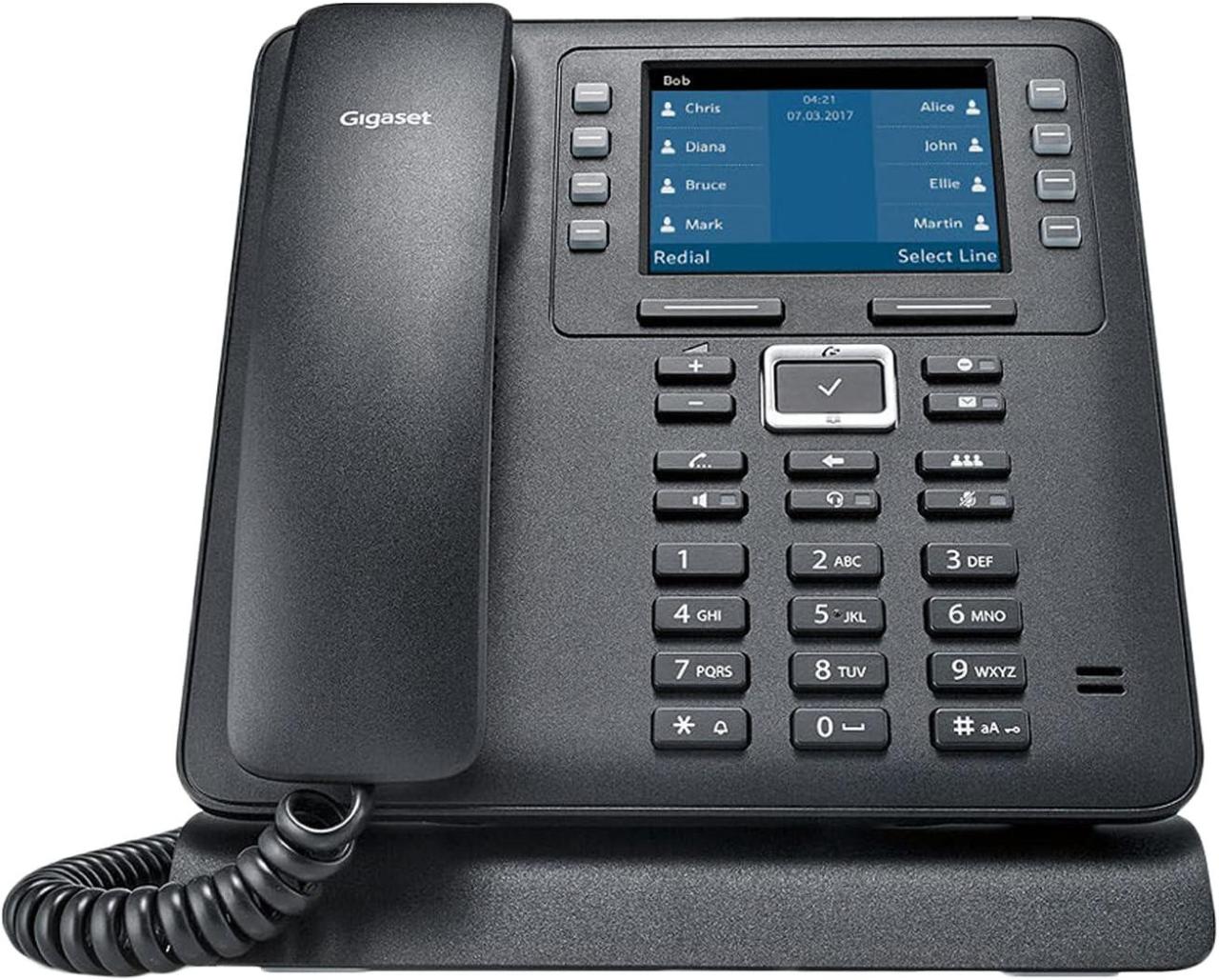 Gigaset Pro Maxwell 3 - IP Telefon, mit bis zu 4 VoIP-Konten von Gigaset