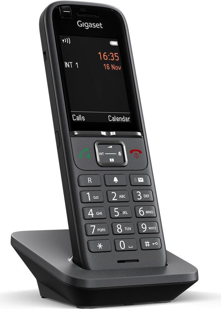 Gigaset S700H PRO - Schnurloses Erweiterungshandgerät - mit Bluetooth-Schnittstelle mit Rufnummernanzeige - ECO DECTGAPCAT-iq - Anthrazit Gigaset S700H PRO - Schnurloses Erweiterungshandgerät - mit Bluetooth-Schnittstelle mit Rufnummernanzeige - ECO DECTGAPCAT-iq - Anthrazit von Gigaset