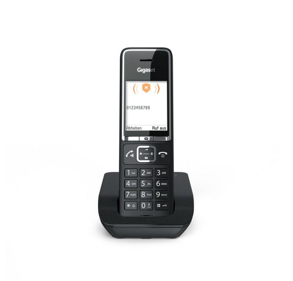 Gigaset COMFORT 550 schwarz Schnurloses Telefon Schnurloses DECT-Telefon Gigaset COMFORT 550 schwarz Schnurloses Telefon Schnurloses DECT-Telefon von Gigaset
