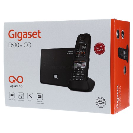 GigasetE630AGO sw  - Mobiltelefon schwarz GigasetE630AGO sw von Gigaset