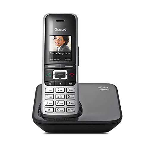 TELF Premium 100 - Schnurlostelefon schwarz/Silber von Gigaset