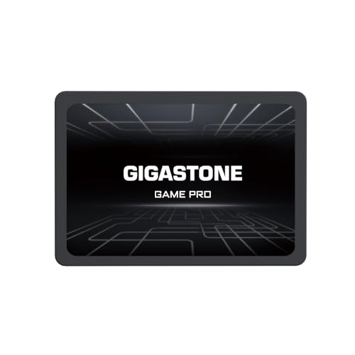 Gigastone SATA SSD 512GB 2,5 Zoll 3D NAND Bis zu 530MB/s interne SSD SATA III SSD Festplatte Kompatibel mit Laptop und PC Desktop Festkörper-Laufwerk 2,5" SLC Cache Performance von Gigastone