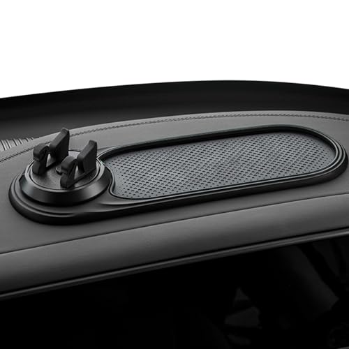Rutschfestes Handy-Pad fürs Auto, Auto-Anti-Rutsch-Matte, Handy-Halterung,Multifunktionaler rutschfester Handyhalter - Armaturenbrett-Pad-Telefonmatte, Auto-Armaturenbrett-Organizer-Tablett, tragbarer von Gihioue